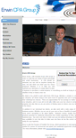 Mobile Screenshot of erwincpagroup.com